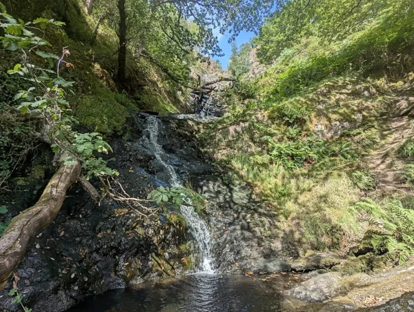 Cwm Rhaeadr waterfall